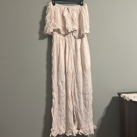 Jaded Gypsy The WC Romper in Parchment O/S - Picture 3 of 15